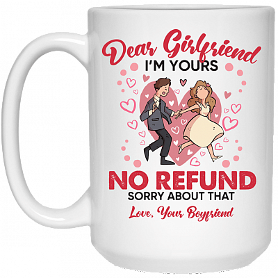 15 oz. White Mug