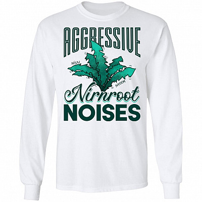 Aggressive Nirnroot Noises Funny Hoodie - Long Sleeve - Sweatshirt