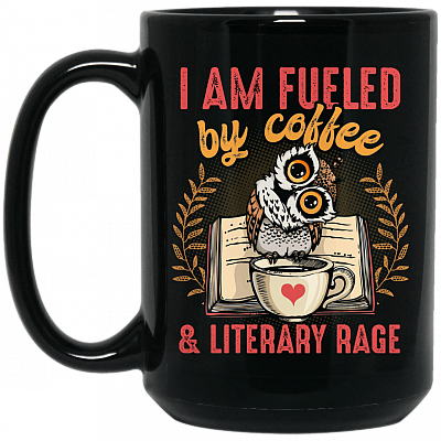 15 oz. Black Mug