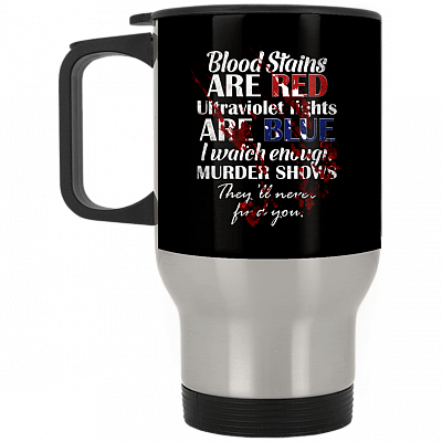 14 oz. Silver Travel Mug