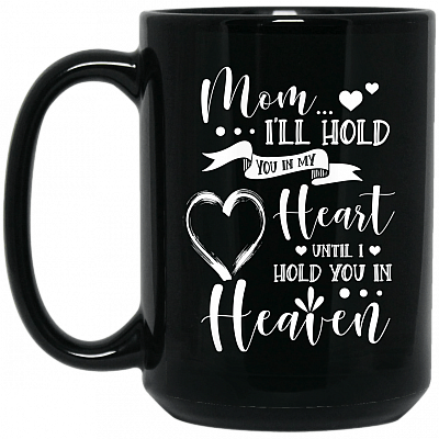 15 oz. Black Mug