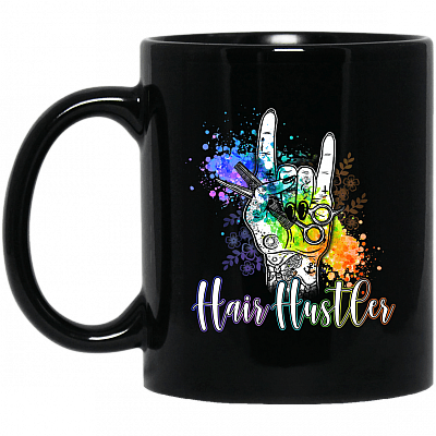 11 oz. Black Mug