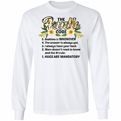 The Auntie Code Hoodie - Funny Shirt For Aunt