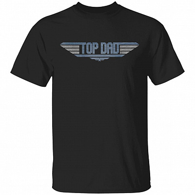 Top Dad Gun Movie T-Shirt - Family Matching Shirts