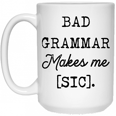 15 oz. White Mug