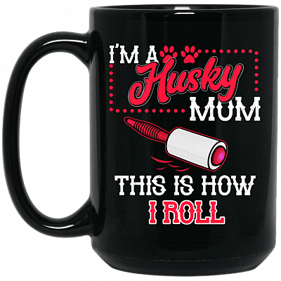 15 oz. Black Mug