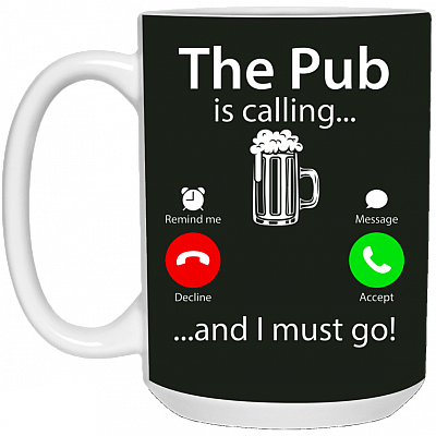 15 oz. White Mug