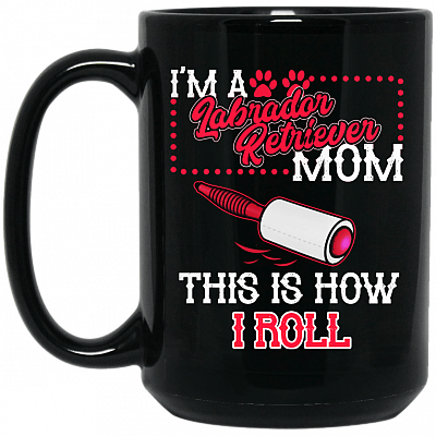 15 oz. Black Mug