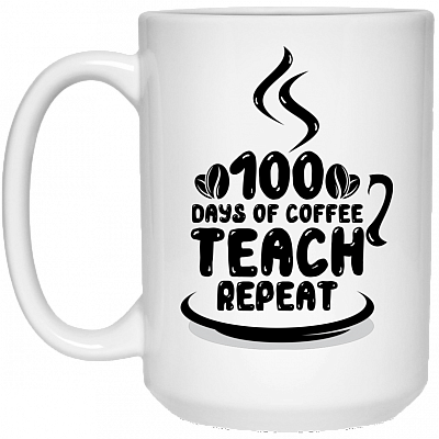 15 oz. White Mug