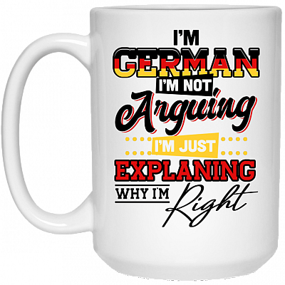 15 oz. White Mug