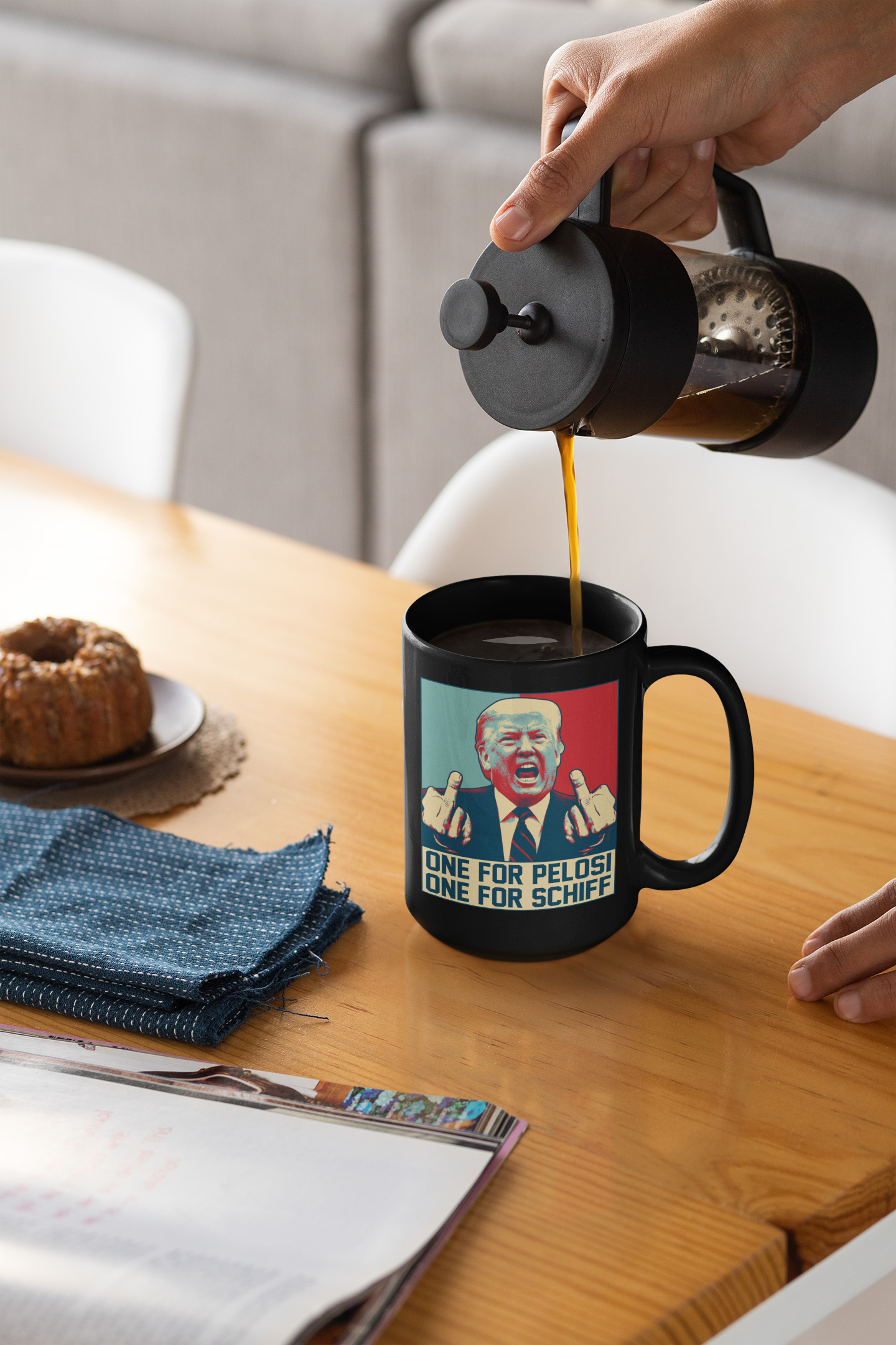 2VT. One For Pelosi mug mk2