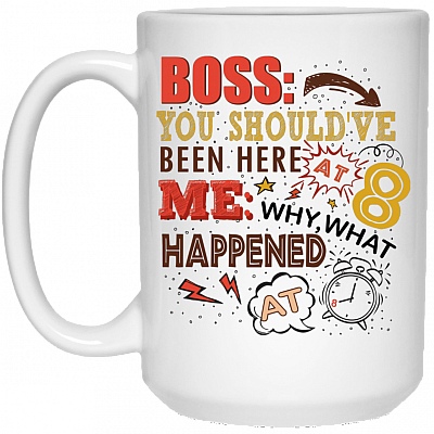 15 oz. White Mug