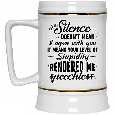 22 oz. Beer Stein