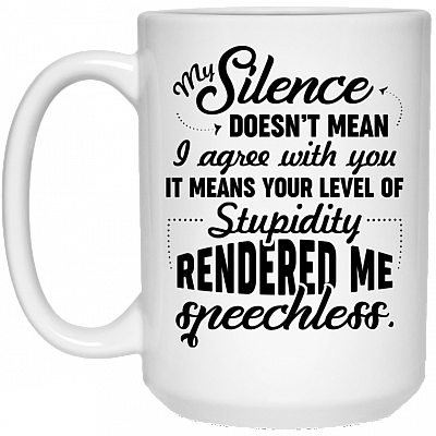 15 oz. White Mug