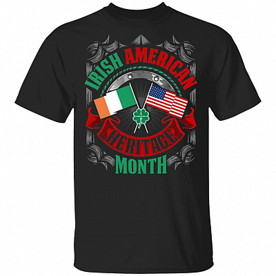 CubeBik Irish-American Heritage Month T-Shirt - St. Patrick's Day Shirt