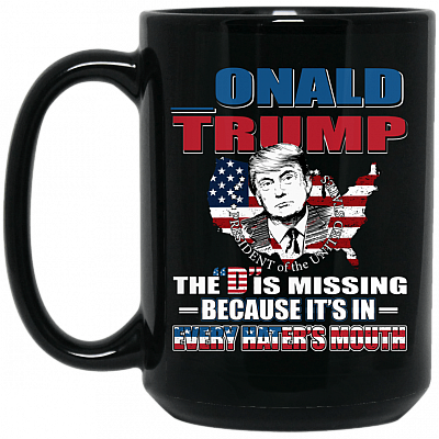 15 oz. Black Mug