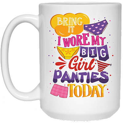 15 oz. White Mug