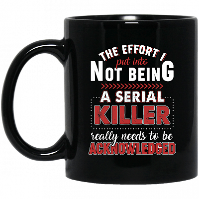 11 oz. Black Mug