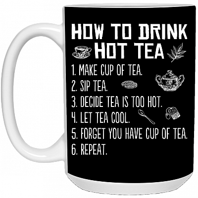 15 oz. White Mug