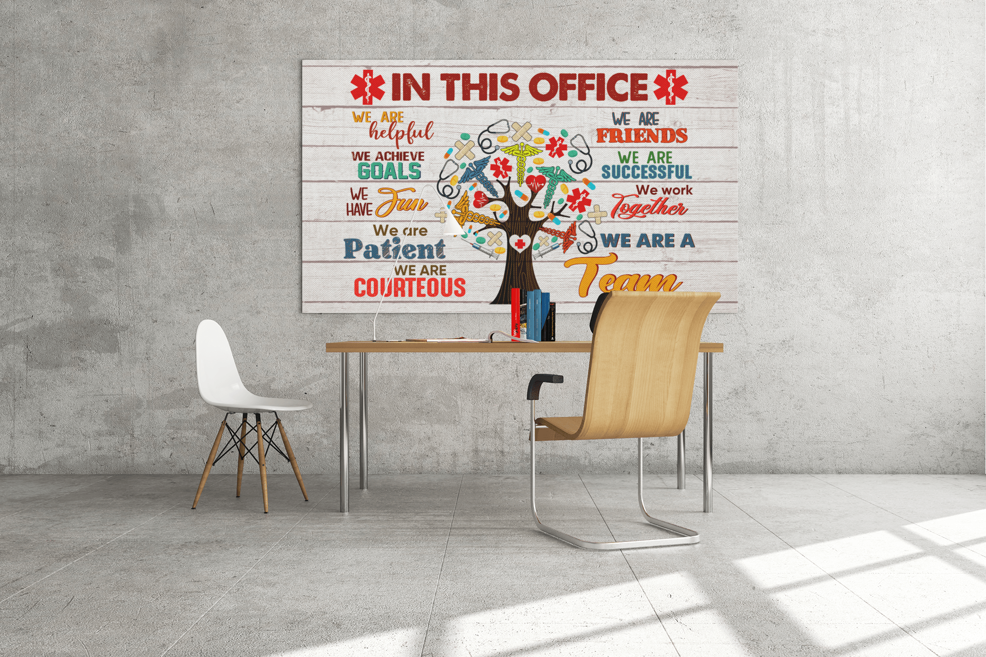 13VT. Medical Assistant canvas mockup