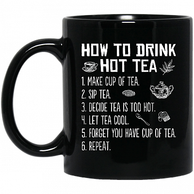 11 oz. Black Mug