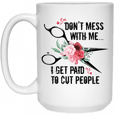 15 oz. White Mug