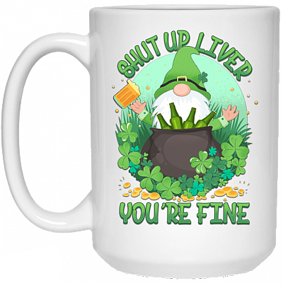 15 oz. White Mug