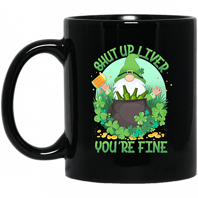 11 oz. Black Mug
