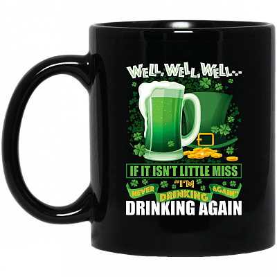 11 oz. Black Mug