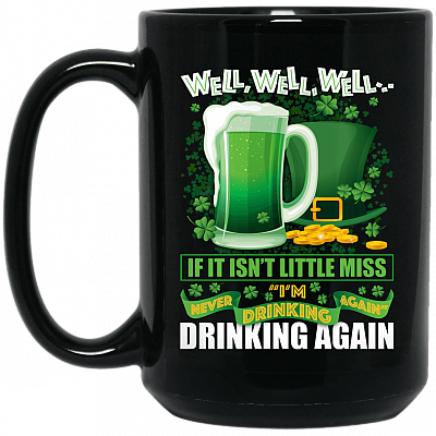 15 oz. Black Mug