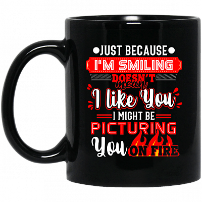 11 oz. Black Mug