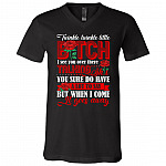 Twinkle Twinkle Little Bitch I See You Over There Talking Shit Sarcasm T-Shirt - V-Neck