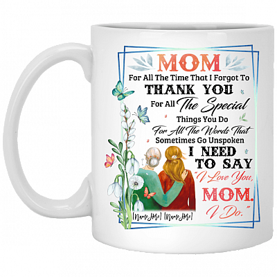 11 oz. White Mug