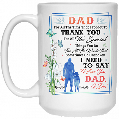 15 oz. White Mug