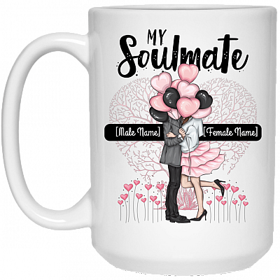 15 oz. White Mug