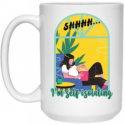 15 oz. White Mug