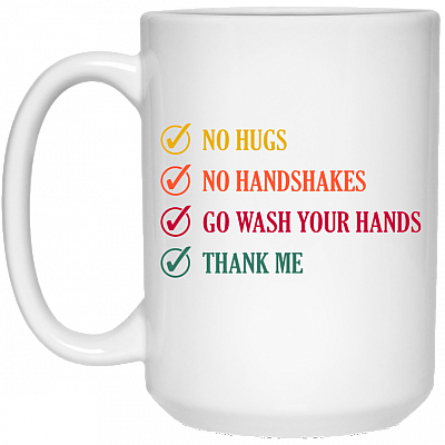 15 oz. White Mug