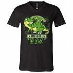Mamasaurus Rex T-Shirt - Mama TRex V-Neck Shirt