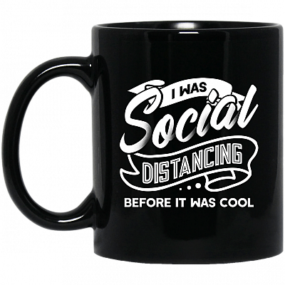 11 oz. Black Mug