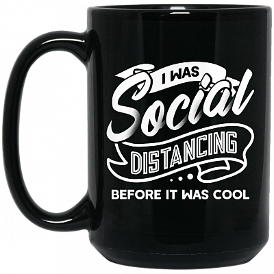 15 oz. Black Mug