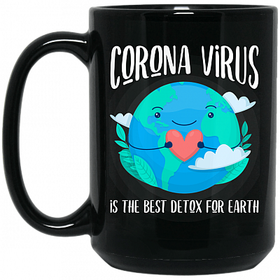 15 oz. Black Mug