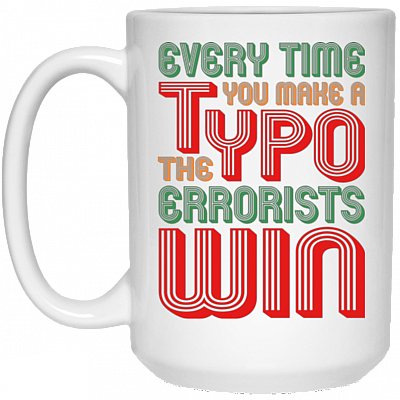 15 oz. White Mug