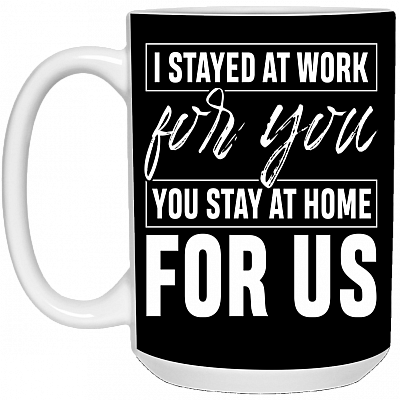15 oz. White Mug