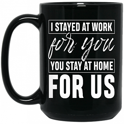 15 oz. Black Mug