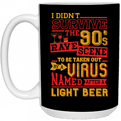 15 oz. White Mug