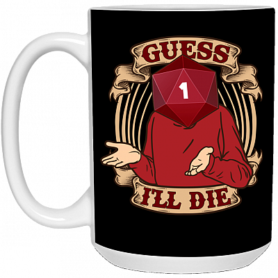 15 oz. White Mug
