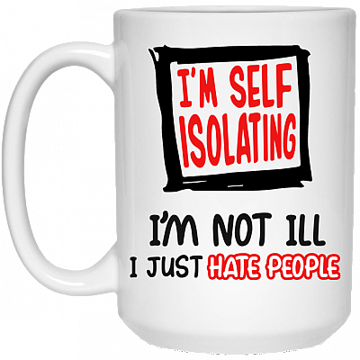 15 oz. White Mug