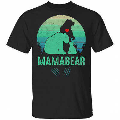 Mama Bear T-Shirt - Funny Bear Mom Shirt