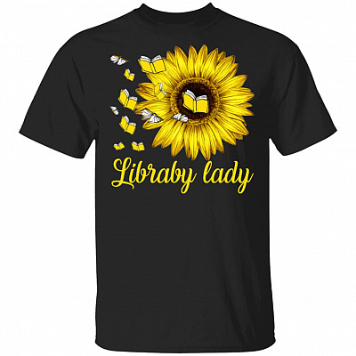Library Lady T-Shirt - Librarian Shirt