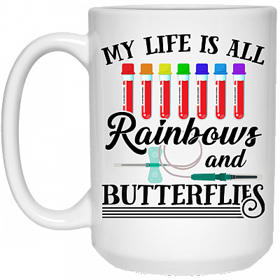 15 oz. White Mug